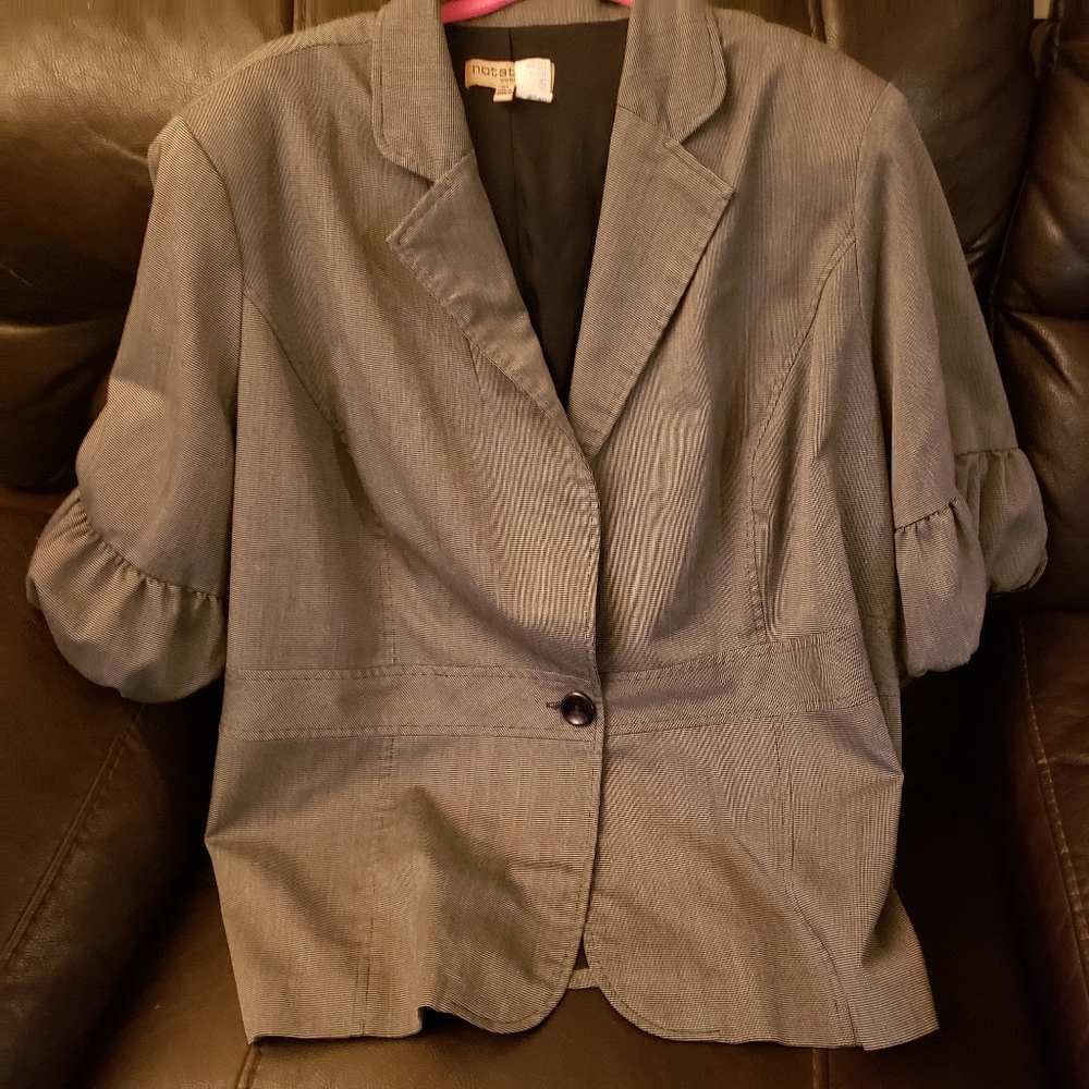 COPY - Suit Jacket with puff sleeves